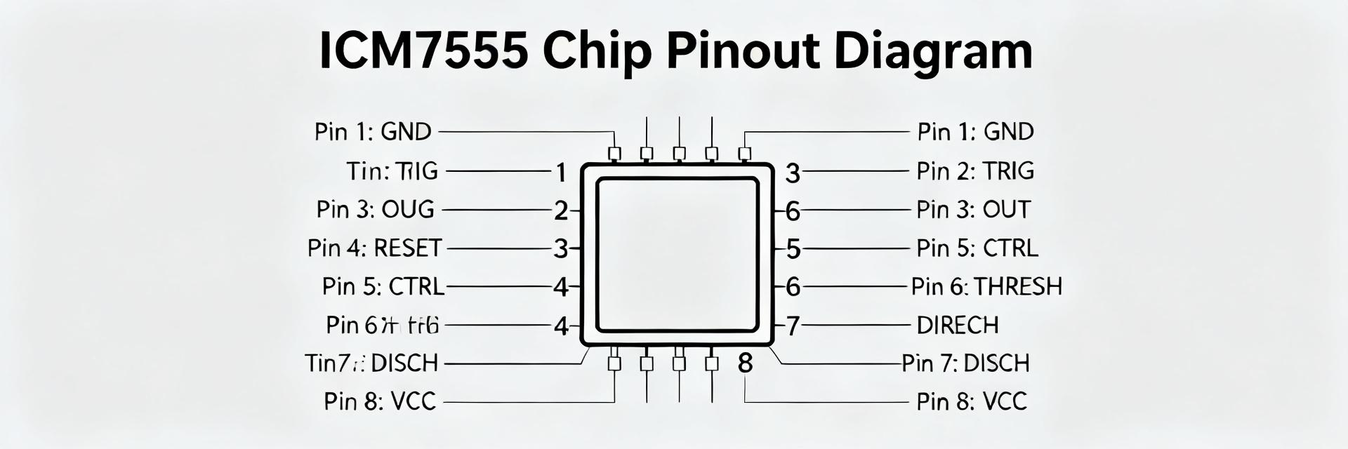 ICM7555 Datasheet Breakdown: Pinout, Specs & Limits